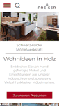 Mobile Screenshot of moebel-preiser.de